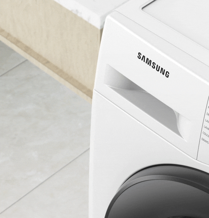 Machine à laver Samsung Dual Wash 11Kg / Silver
