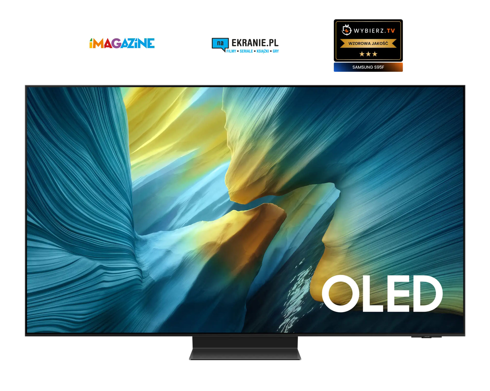 55" OLED S95F 4K Vision AI Smart TV (2025) Black