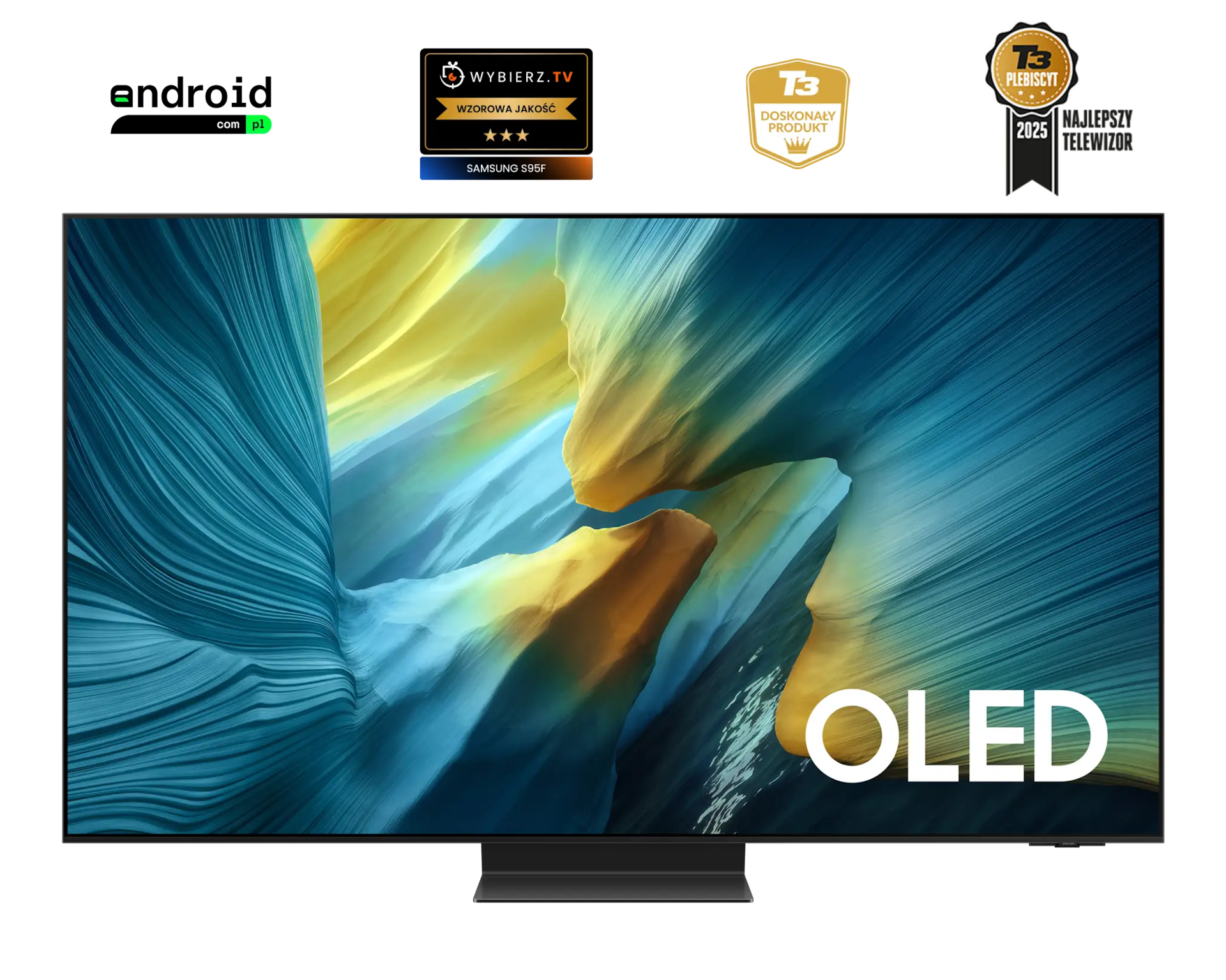 65" OLED S95F 4K Vision AI Smart TV (2025) Black