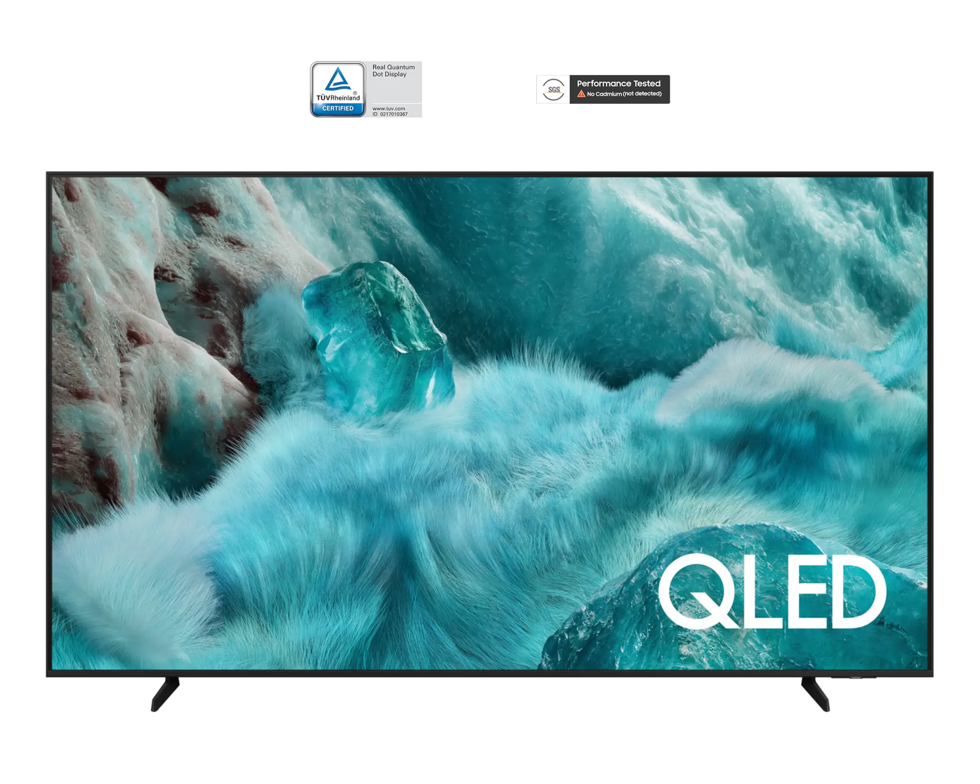 Telewizor 85" QLED Q7F2 4K Samsung Vision AI Smart TV (2025) - widok z przodu