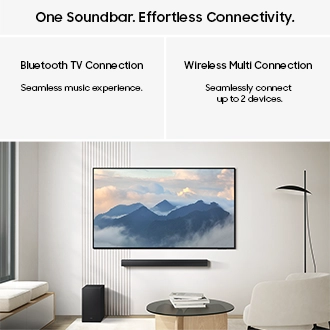 B650F B-Series 3.1ch Soundbar with Subwoofer (2025) Black