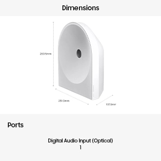 Music Studio 5 LS51H WiFi-Bluetooth Wireless Speaker (2026) White