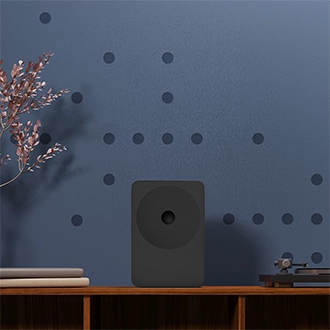 Music Studio 7 HW-LS70H Multi-Directional WiFi-Bluetooth Wireless Speaker (2026) Black