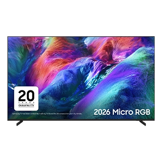 100" Micro RGB R85H 4K Samsung Vision AI Smart TV (2026) Black