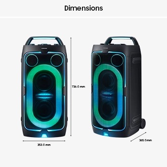 ST50F Sound Tower 240W Speaker Black