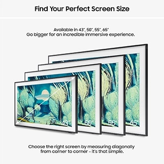 43” The Frame QLED 4K Vision AI Smart TV (2025) Black