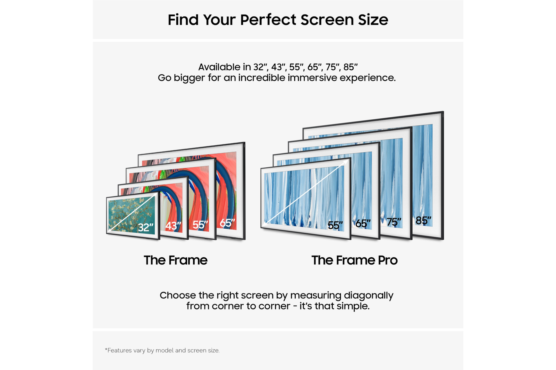 43" The Frame LS03HE 4K Samsung Vision AI Smart TV (2026) Black