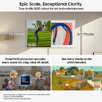 43" The Frame LS03HE 4K Samsung Vision AI Smart TV (2026) Black
