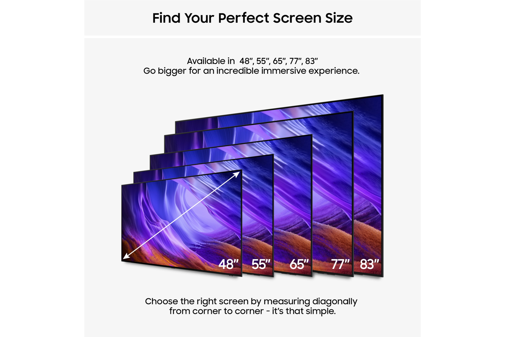 48'' OLED S85H 4K Samsung Vision AI Smart TV (2026) Graphite