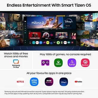 48" OLED S93F 4K Vision AI Smart TV (2025) Black