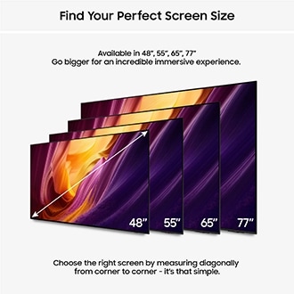 48'' OLED S95H 4K Samsung Vision AI Smart TV (2026) Graphite