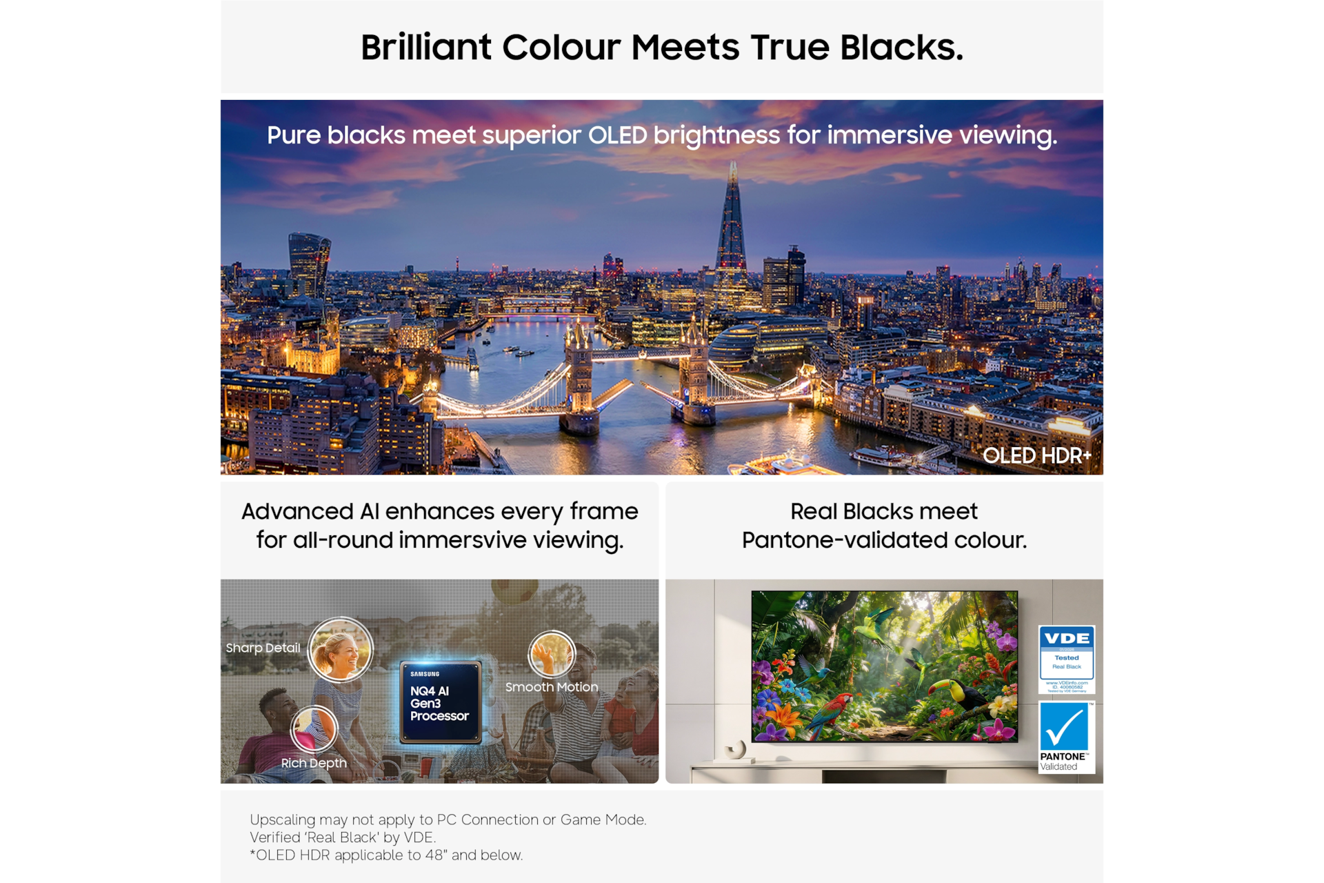 55'' OLED S90H 4K Samsung Vision AI Smart TV (2026) Graphite