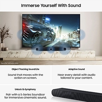 65" QLED Q7F5 4K Vision AI Smart TV (2025) Black