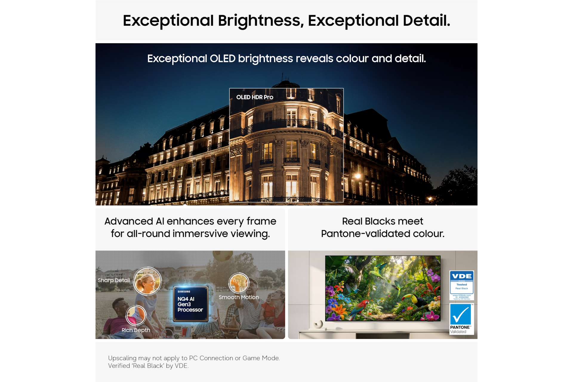 65'' OLED S95H 4K Samsung Vision AI Smart TV (2026) Graphite