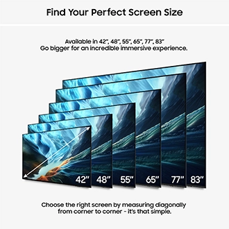 77'' OLED S90H 4K Samsung Vision AI Smart TV (2026) Graphite