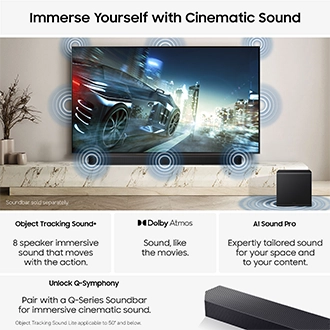77'' OLED S95H 4K Samsung Vision AI Smart TV (2026) Graphite