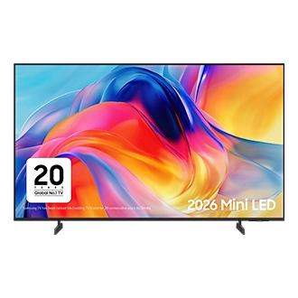 65" Mini LED M72H 4K Samsung Vision AI Smart TV (2026) Titanium Black