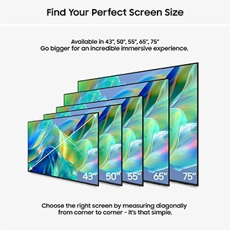 75" Mini LED M1EH 4K Samsung Vision AI Smart TV (2026) Black