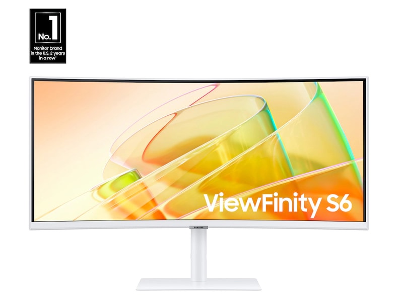 34" ViewFinity S6 S65TC Tilt1 White 