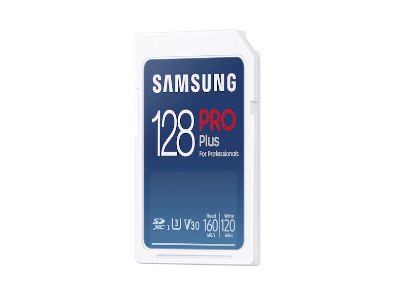 PRO Plus 128 GB Full Size SDXC Card UHS-I + Reader White