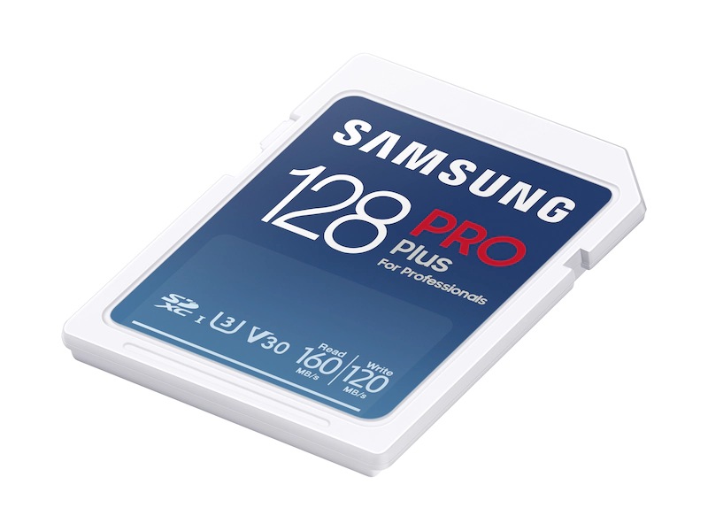 PRO Plus 128 GB Full Size SDXC Card UHS-I + Reader White