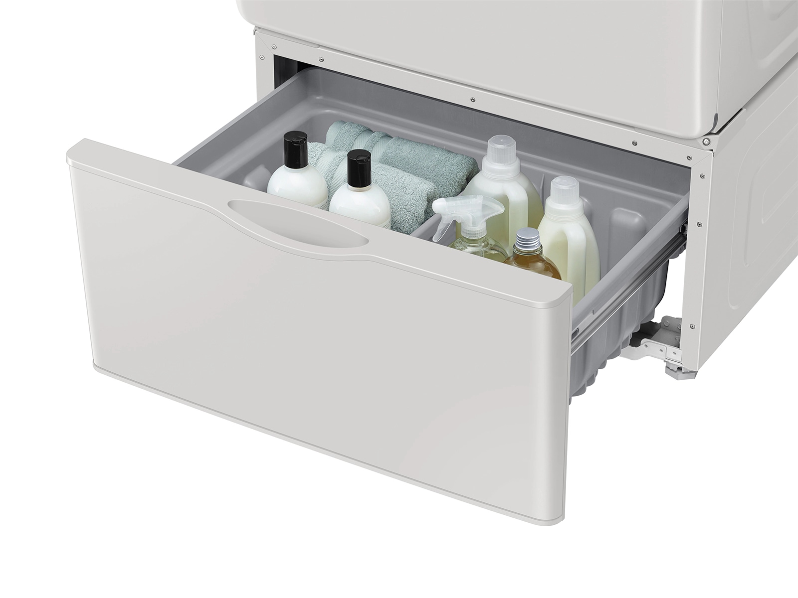 27" Pedestal (2021) Ivory White