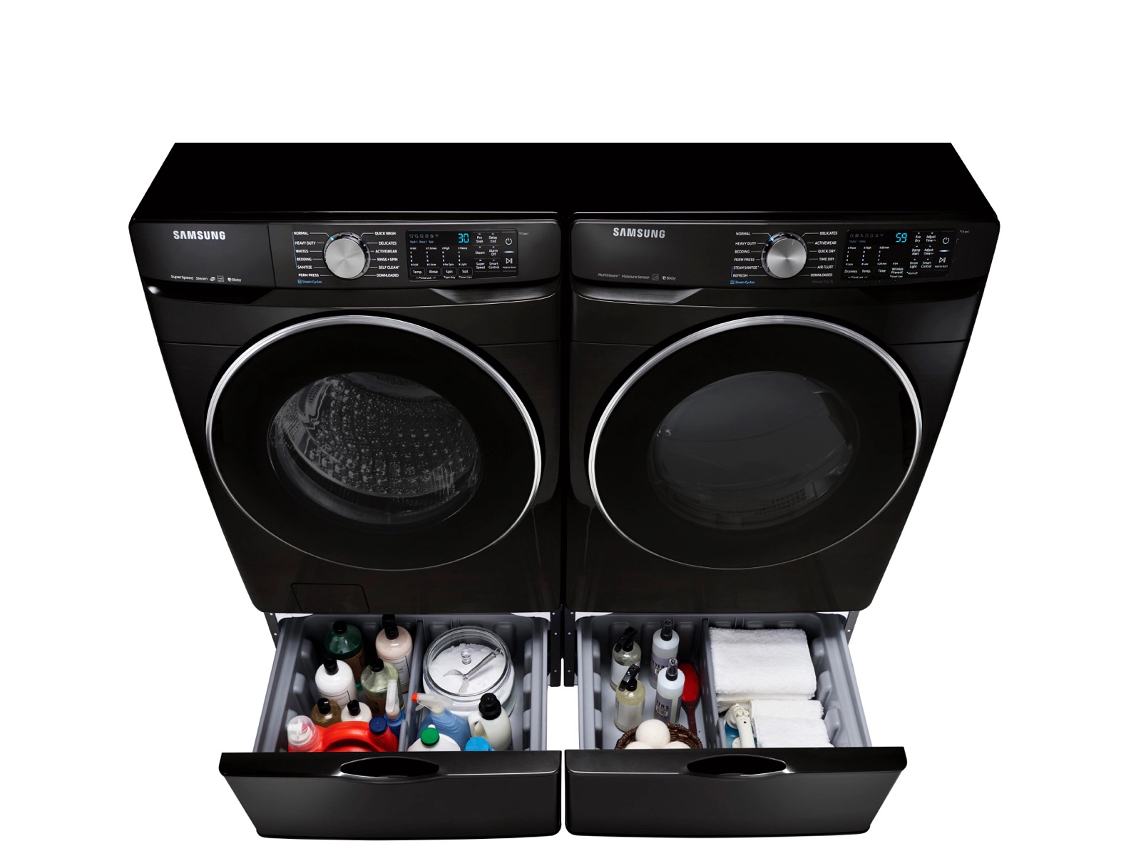 27" Pedestal R-Perspective Black 