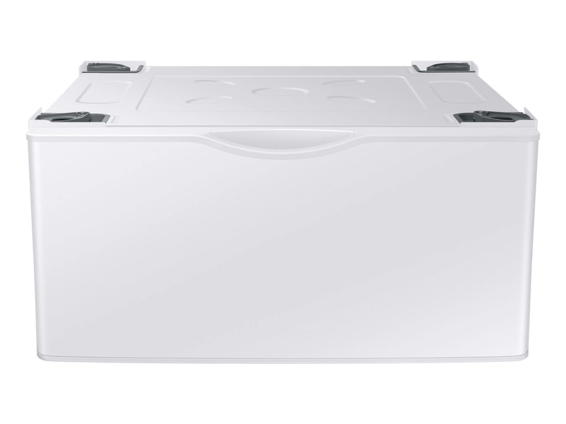 27" Pedestal L-Perspective White 