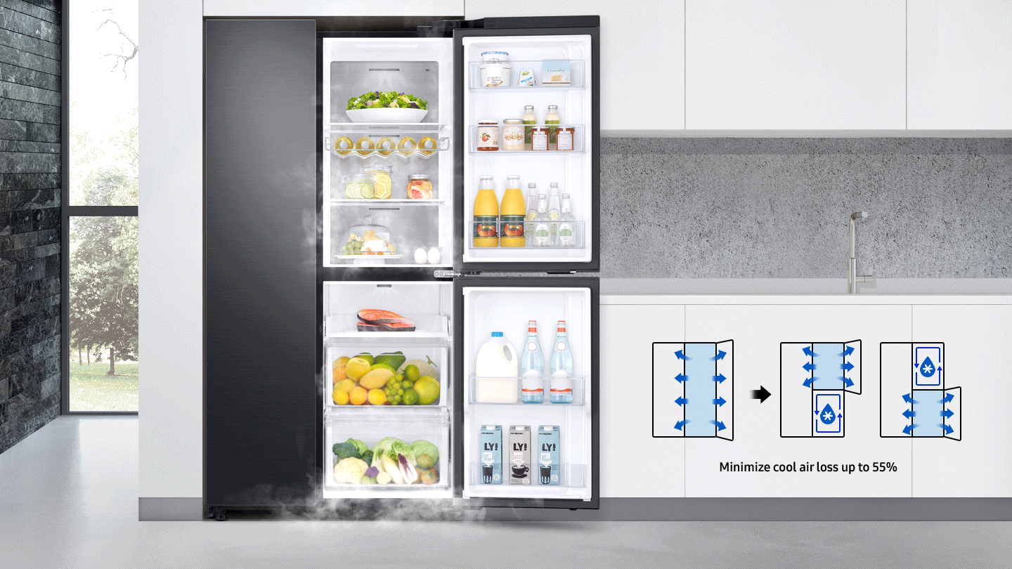 Samsung 3 Door Side by Side Refrigerator (630L)