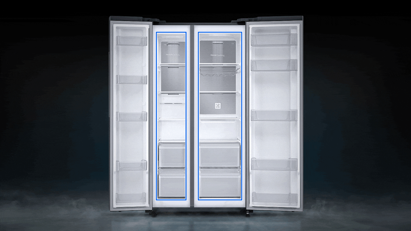Samsung Side by Side Fridge with SpaceMax™ Technology
