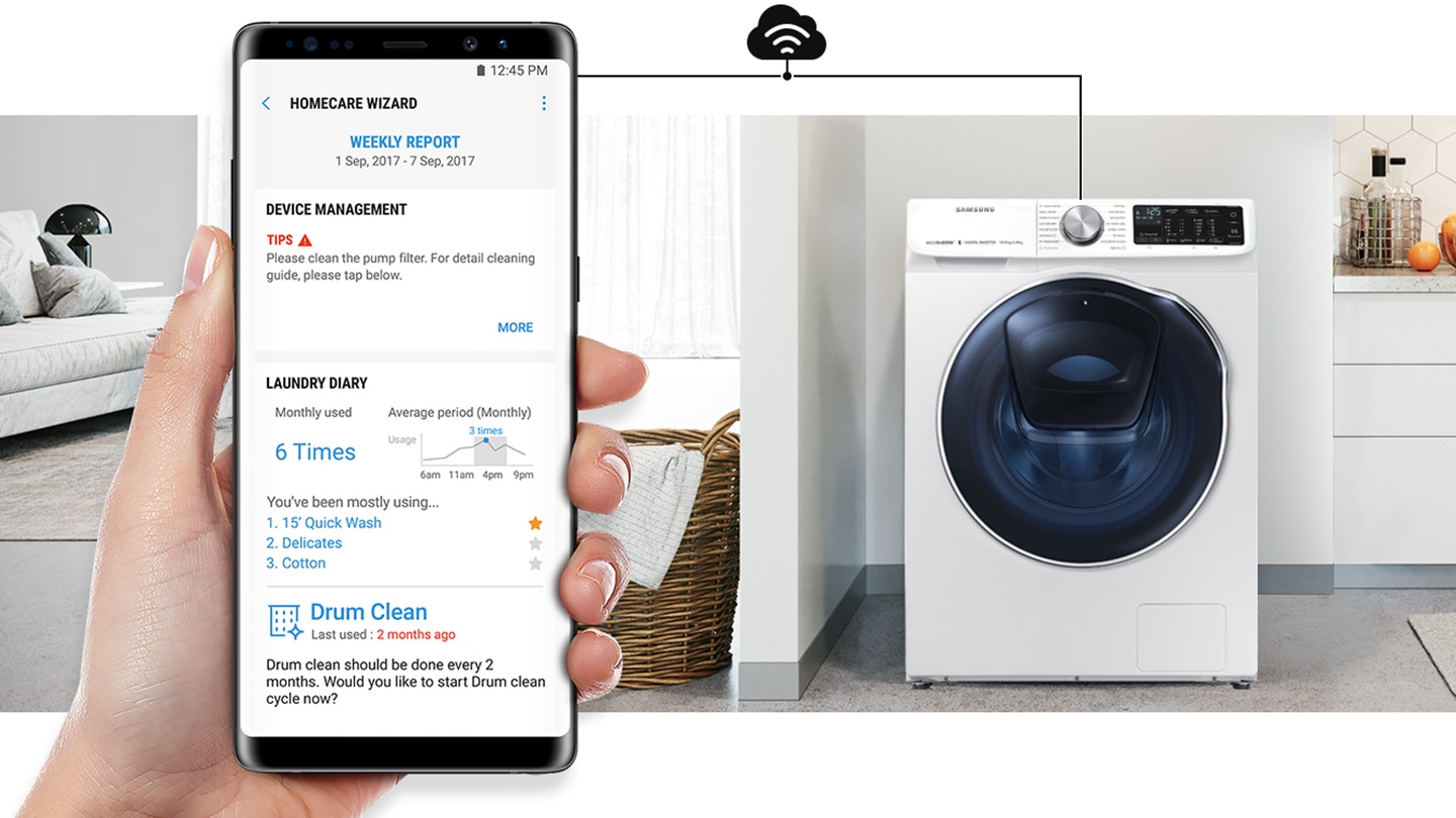 AI-powered laundry