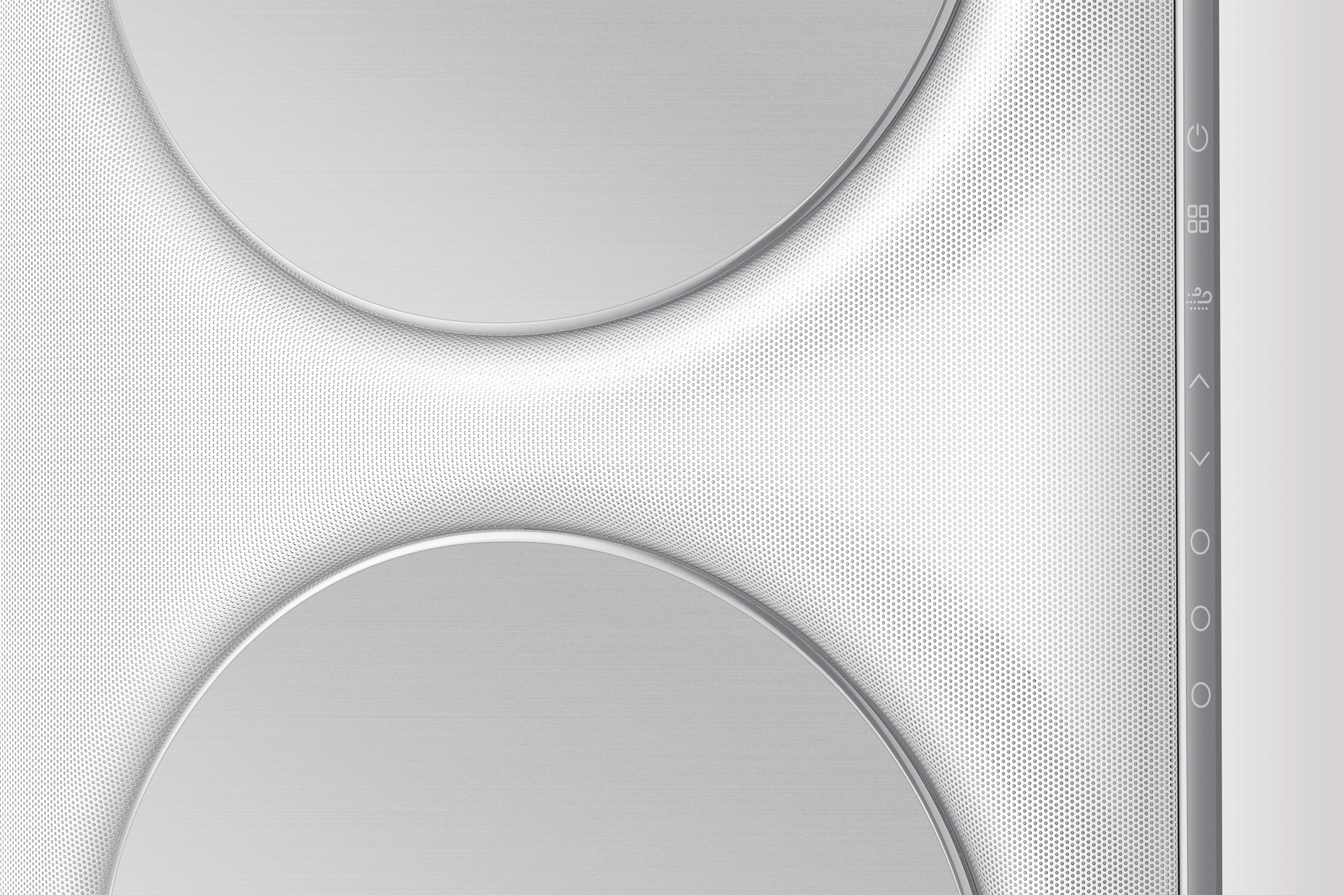 화이트 정면,  바람문 1구, 2구 사이 확대