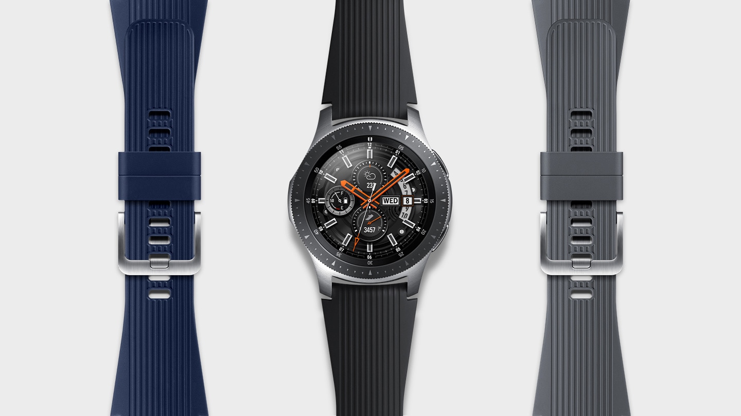 Smart watch samsung galaxy watch sale 46mm r800 silver