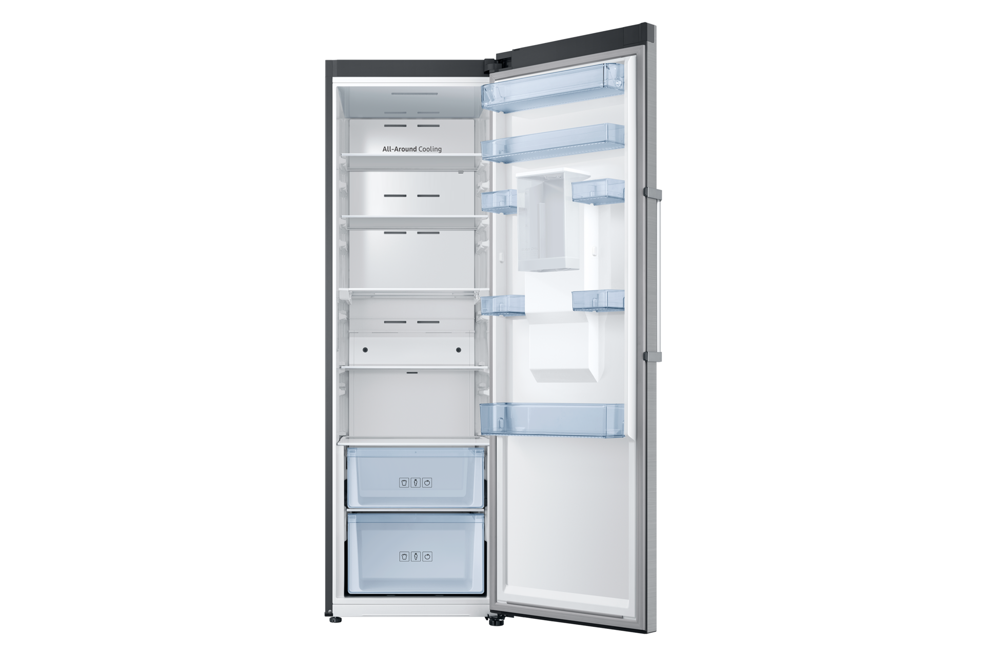 front-door-open silver