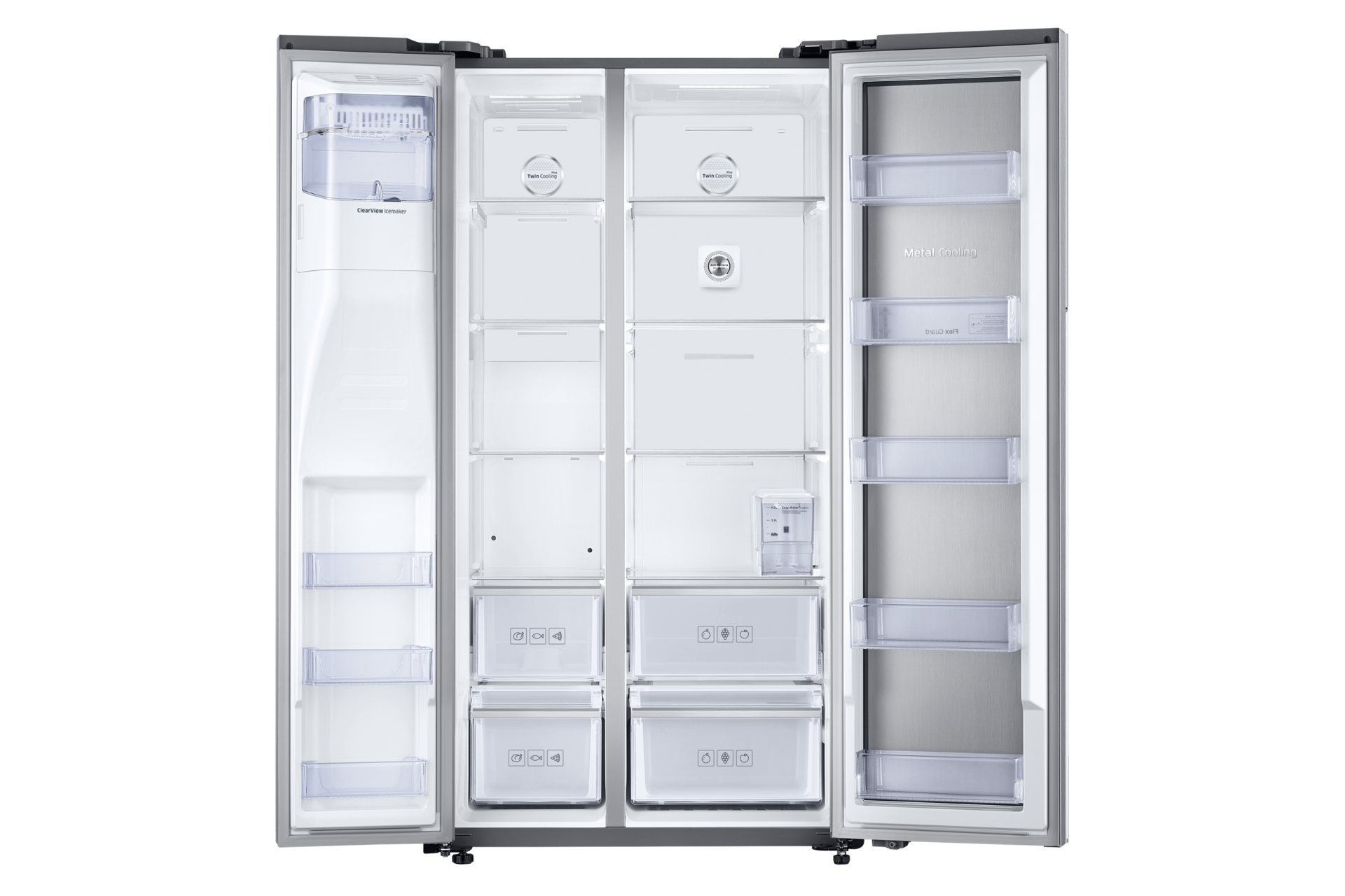 فتحة أمامية فضي