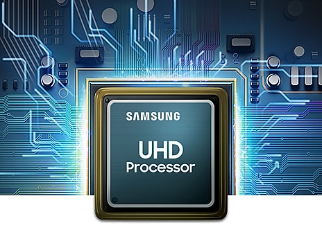 1. Optimised picture performance with 4K UHD Processor