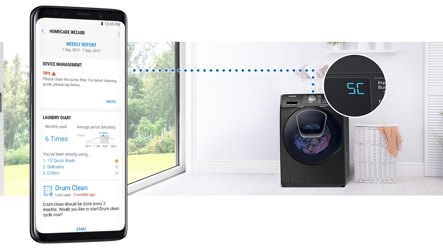 AI-powered laundry