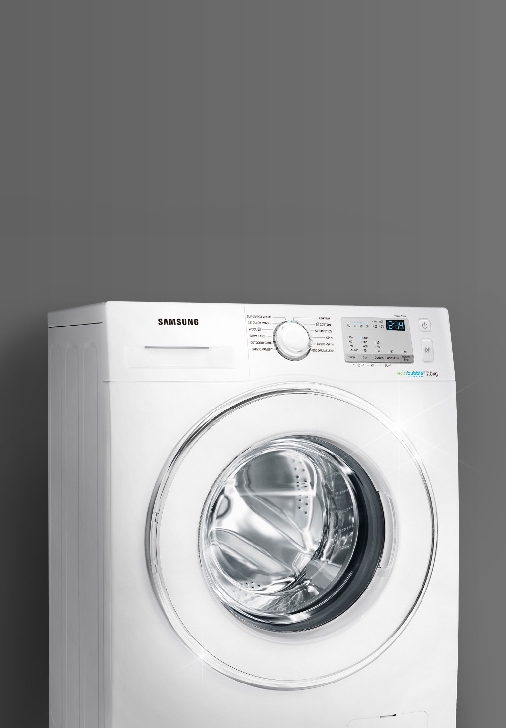 Front Loading Washing Machine With Ecobubble 8 Kg Samsung Gulf