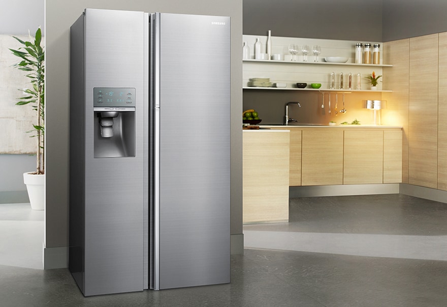 Samsung Side by Side Fridge, 768L Food Showcase Samsung Gulf