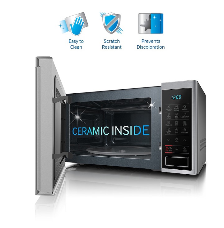 Samsung Microwave Oven with Eco Mode, 32 L Specs Samsung Gulf