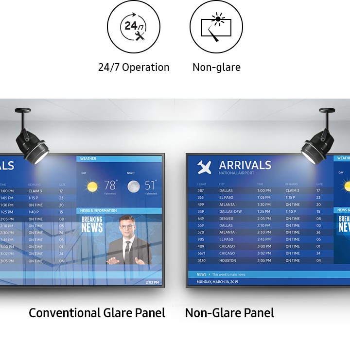 98 Smart Signage Display Samsung Gulf