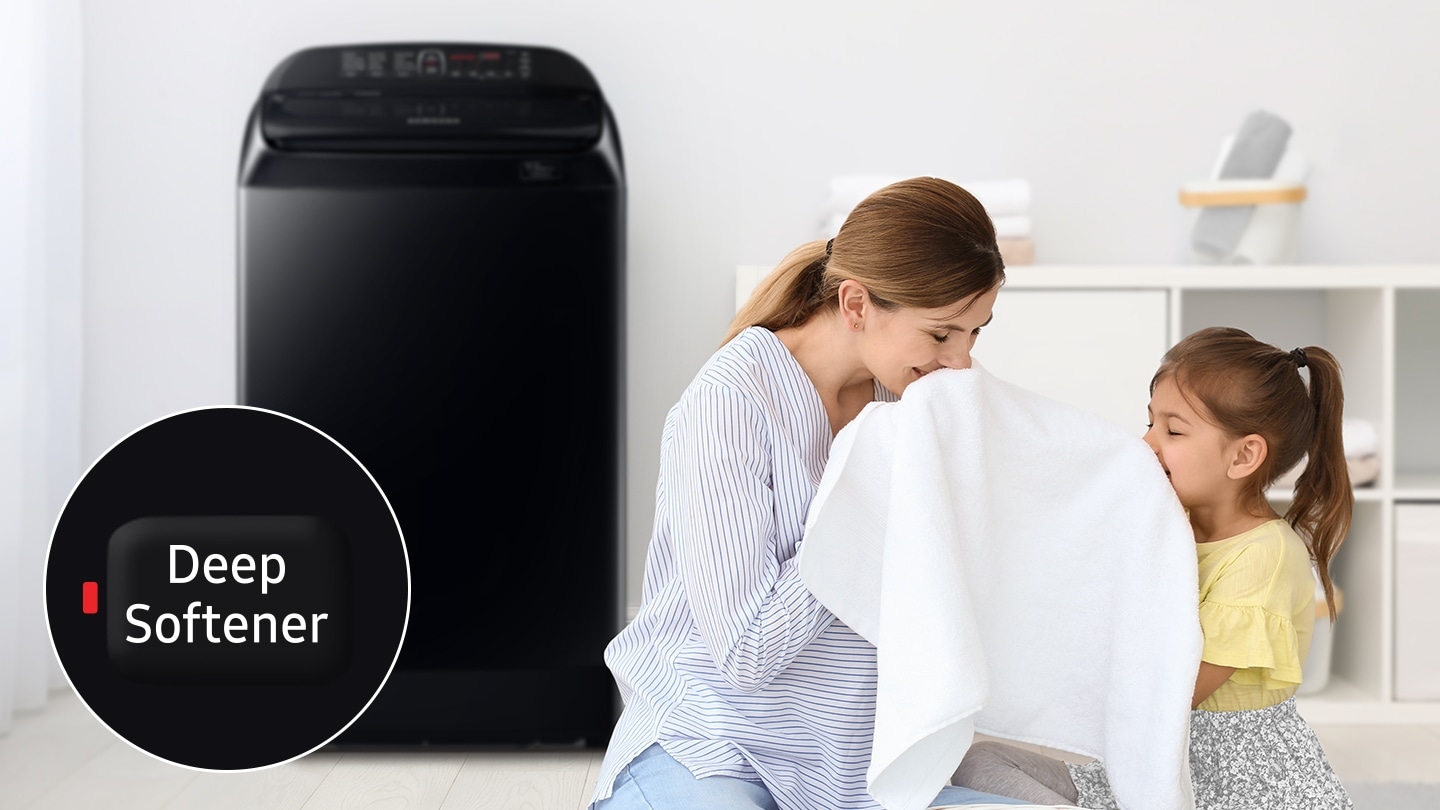 Smelling is believing - Samsung 13kg Top Load Washing Machine WA13T5260BY