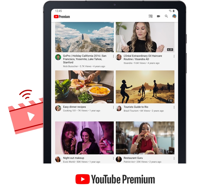 Try out 
YouTube 
Premium