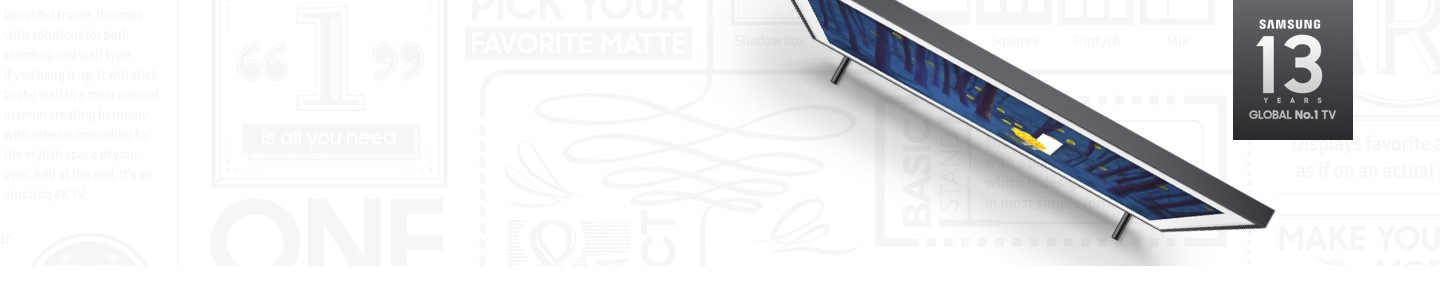 World&dagger;s No.1 TV brand 13 years running