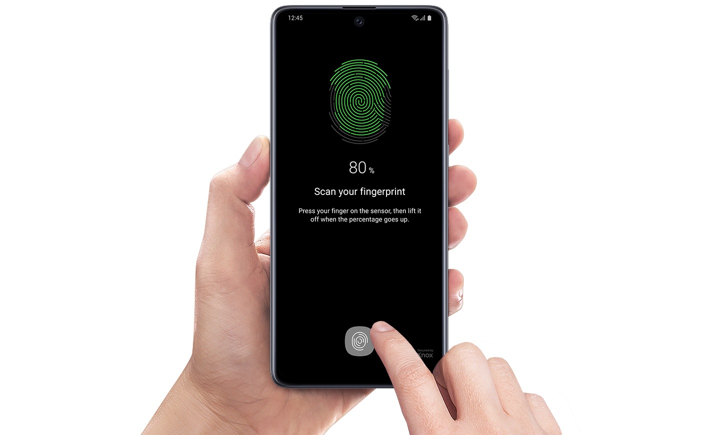 galaxy a71 fingerprint sensor