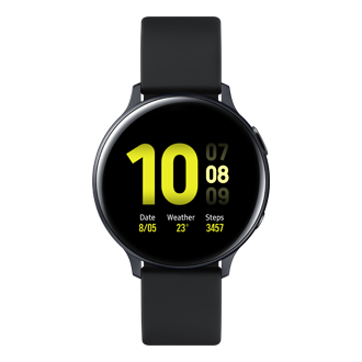 Samsung galaxy watch active aluminum new arrivals