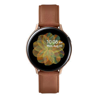 Galaxy watch 2025 active 2 gold