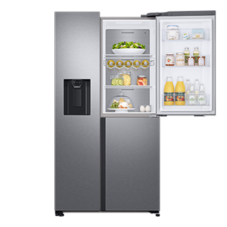 front-right-upper-open-with-food silver