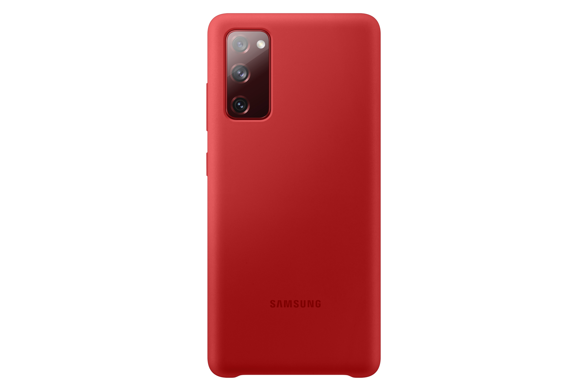 Samsung Funda de Silicona Roja para Galaxy S20 FE