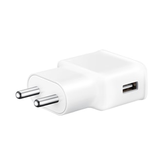 Travel Adapter AFC (15 W, USB Type-C), White | Samsung Gulf